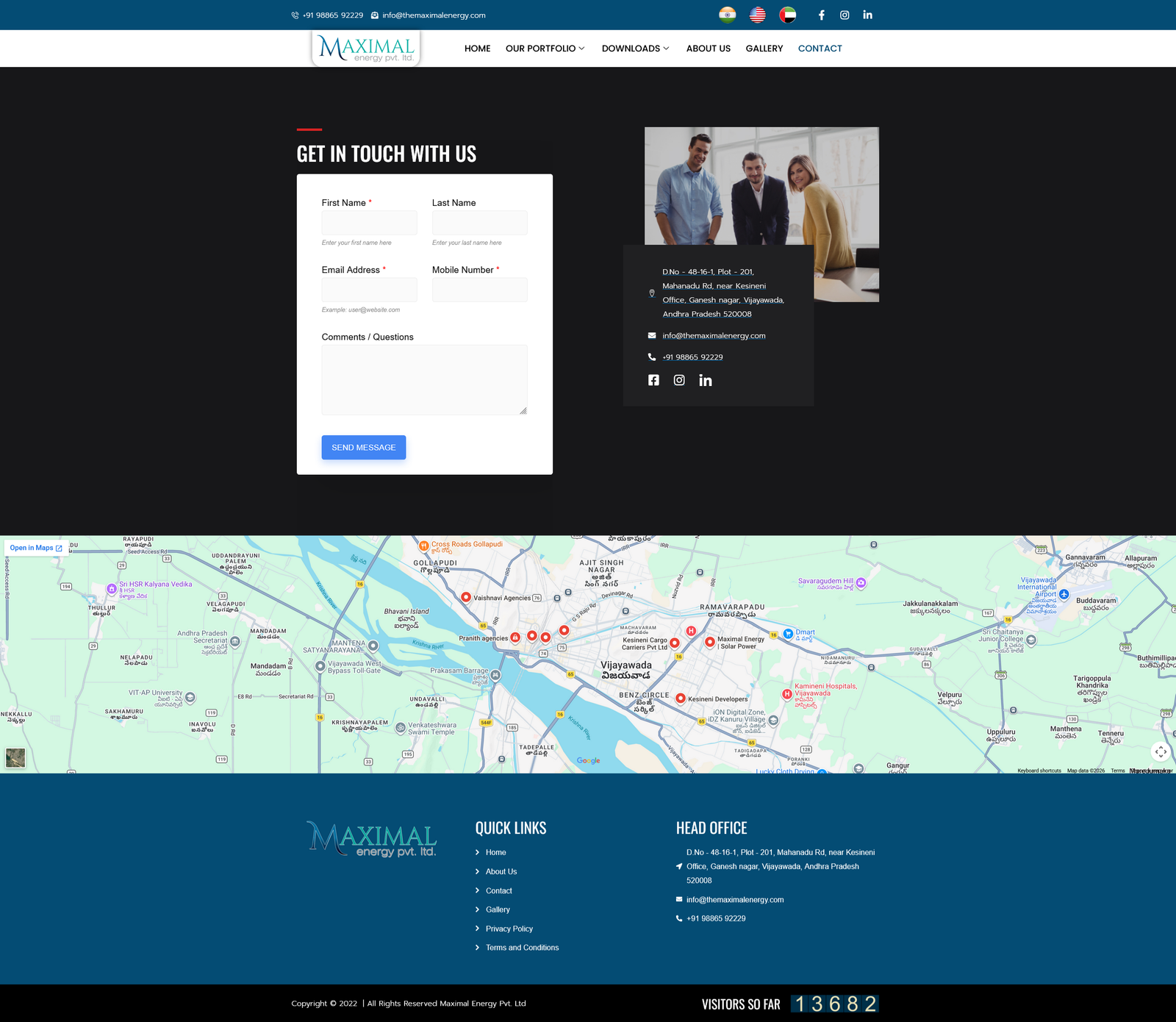 Contact Background